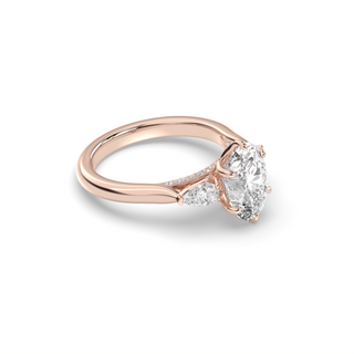 Vintage Monaco 3 Stone Oval