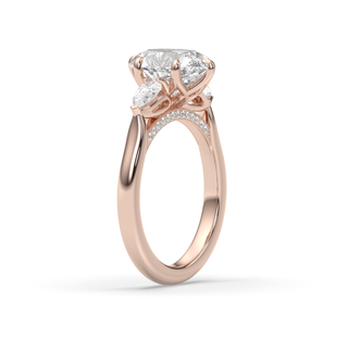 Vintage Monaco 3 Stone Oval