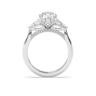 Vintage Monaco 3 Stone Oval
