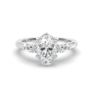 Monaco 3 Stone Oval