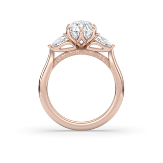 Monaco 3 Stone Oval
