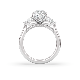 Monaco 3 Stone Oval