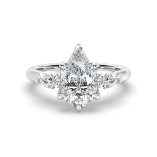 Monaco 3 Stone Pear