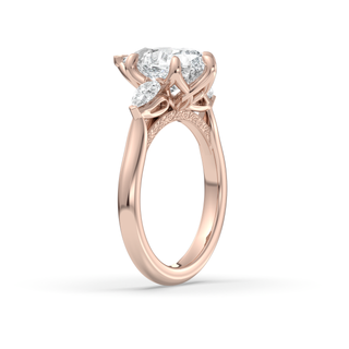 Monaco 3 Stone Pear