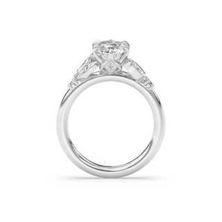 Tuscany Petal Prong, Marquise Cut