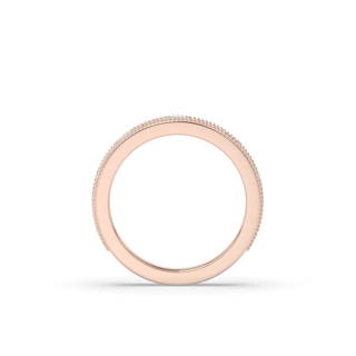 The Deco Diamond Wedding Band
