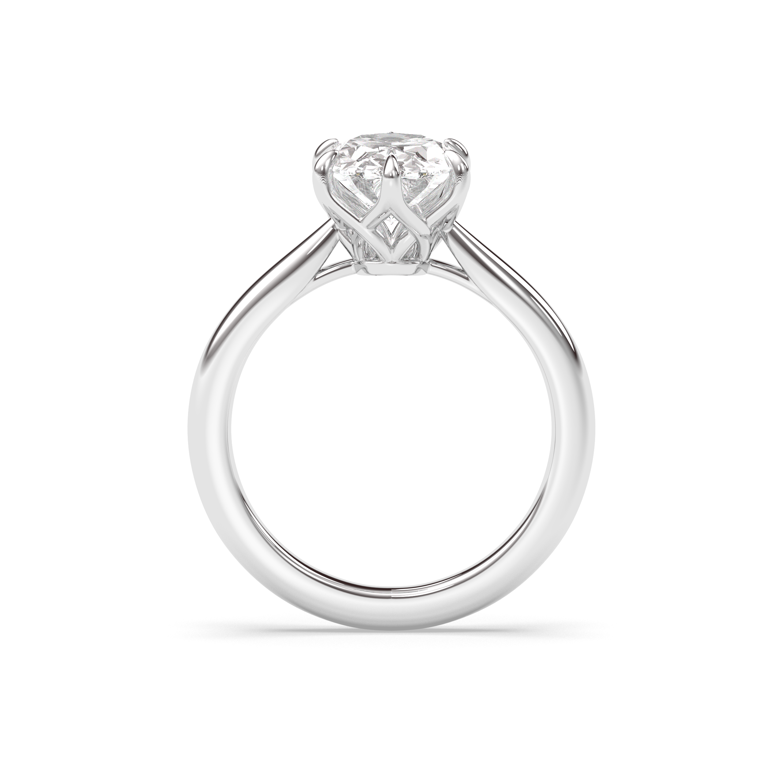 Barcelona, Low-Profile, Oval Cut – Bijou Lab